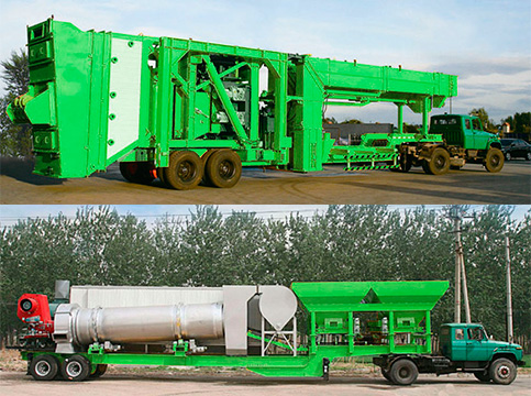 Мобильный АБЗ Ca-Long CLY-2000 в Электроуглях